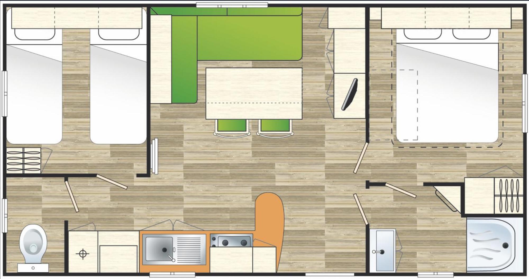 Holiday home Le Muscat - Pour 5 - Tv - Clim *